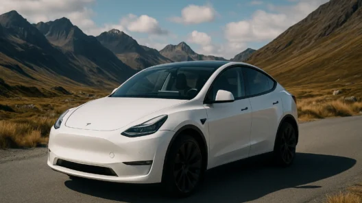 Tesla car