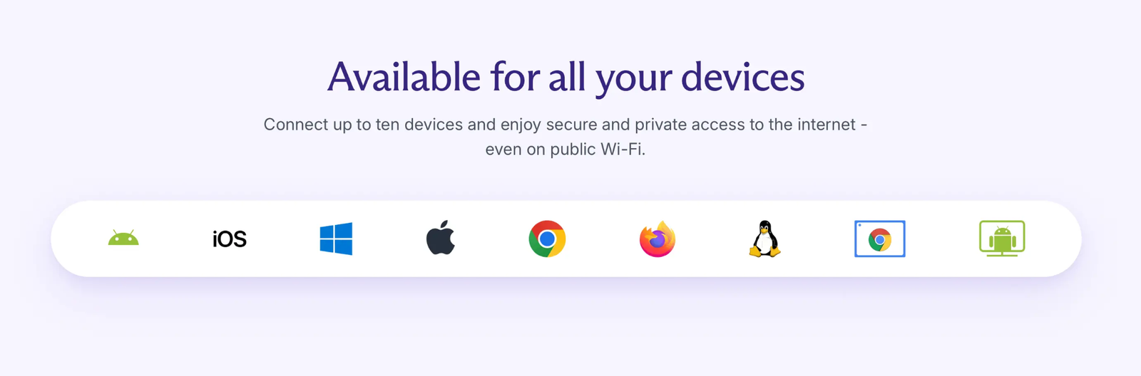 Proton VPN supported devices: Android, iOS, Windows, macOS, Linux and more