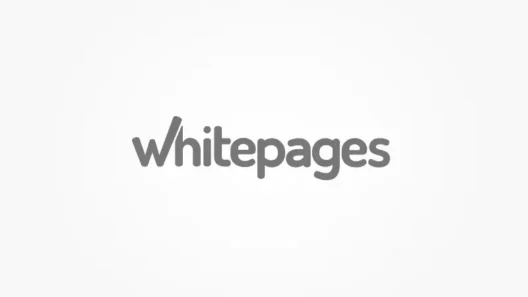 Whitepages logo – leading people search website used for finding personal information online, focus of opt-out and privacy protection guide.