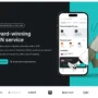 A section of the Surfshark website explaining their global network of 3200+ RAM-only servers in 100 locations. Below, the headline "One subscription. All platforms. Unlimited devices" is featured above logos for Windows, macOS, Linux, iOS, Android, and various smart TVs.