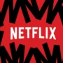 Frustrated Netflix user staring at glitching red Netflix logo with error code TVQ-PB-101 displaying black distortion lines on screen