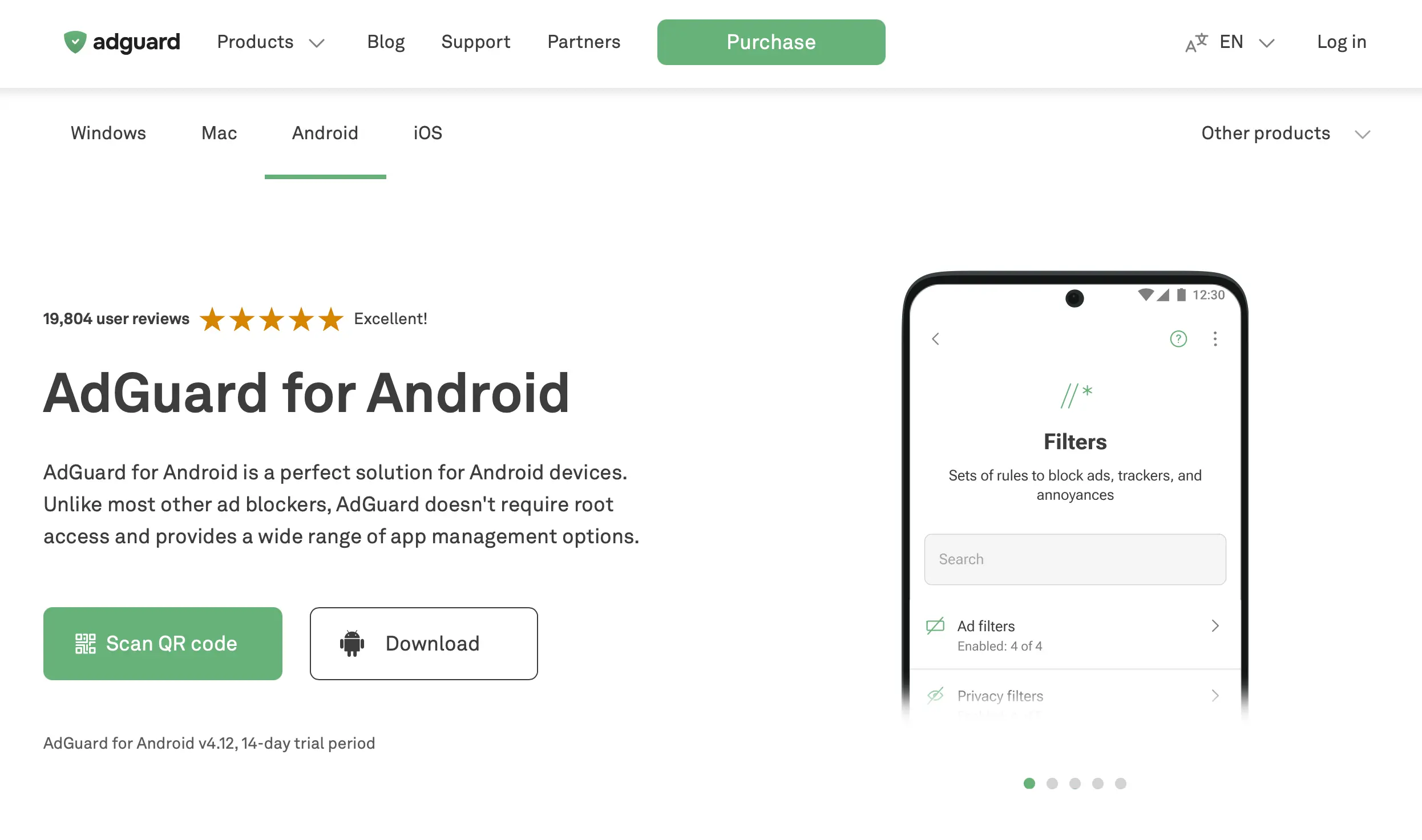 AdGuard for Android | Venclikovi.com