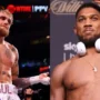 Jake Paul vs Anthony Joshua during fight week — a crossover boxing event drawing global attention.