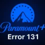 Paramount Plus Error 131 displayed during a blocked streaming attempt while connected through a VPN.
