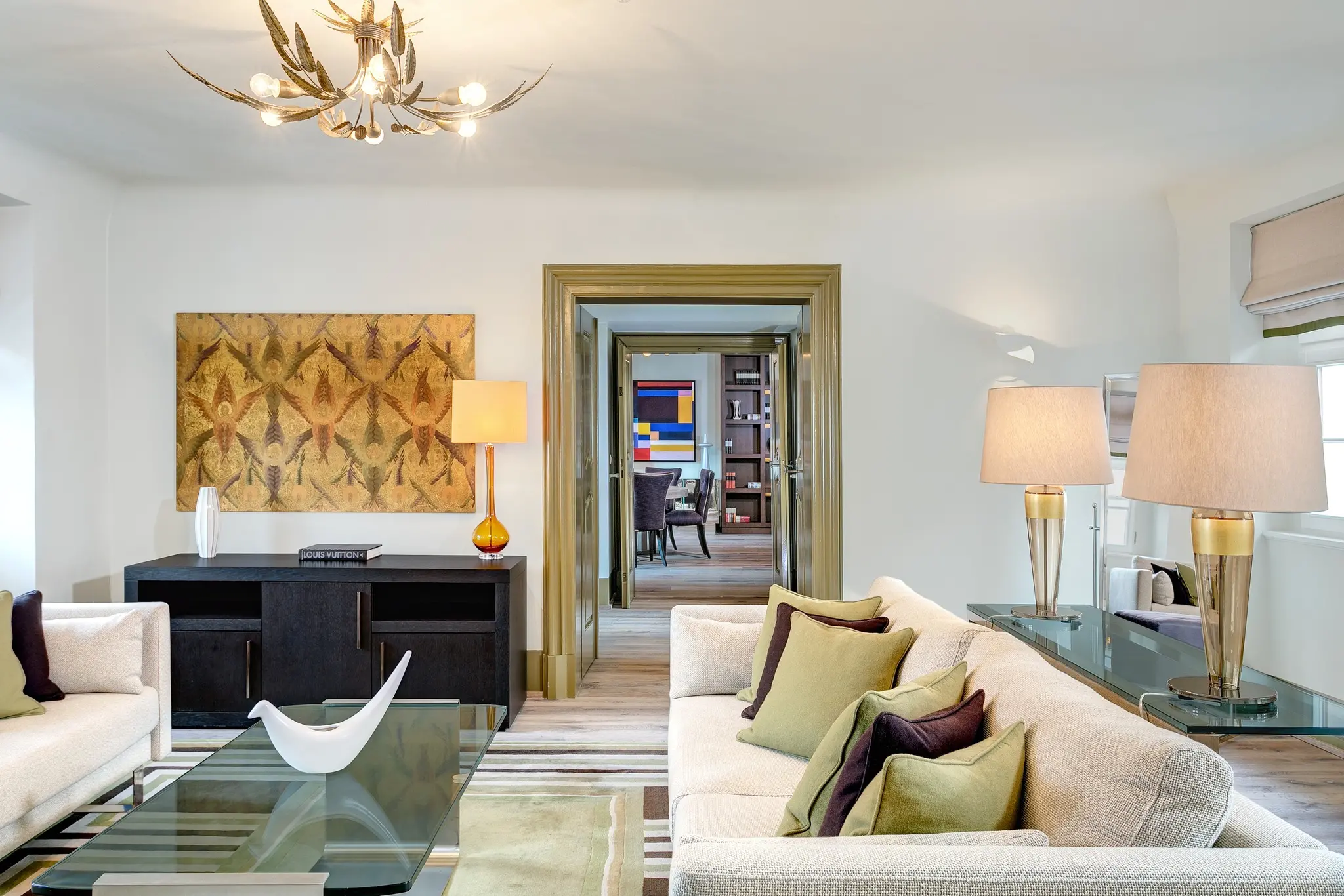 Augustine a Luxury Collection Hotel | Venclikovi.com Spacious luxury suite at Augustine Hotel Prague with classic furnishings and warm natural light