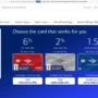 Bank of America online banking login page showing sign-in form and credit card offers, displayed while access from abroad is blocked or restricted.