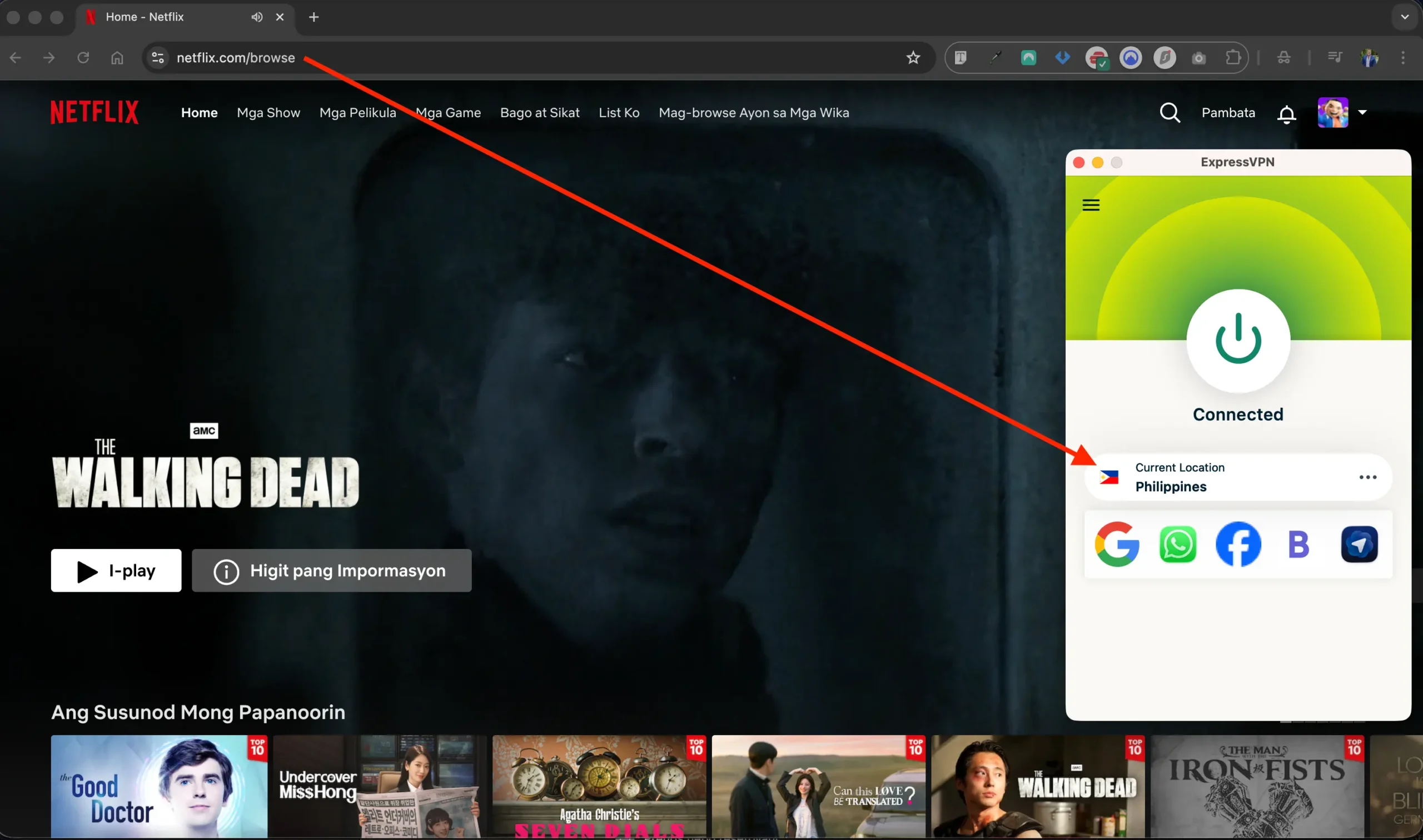 Netflix-Philippines-with-ExpressVPN | Venclikovi.com Netflix Philippines homepage unlocked while connected to a Philippine server using ExpressVPN
