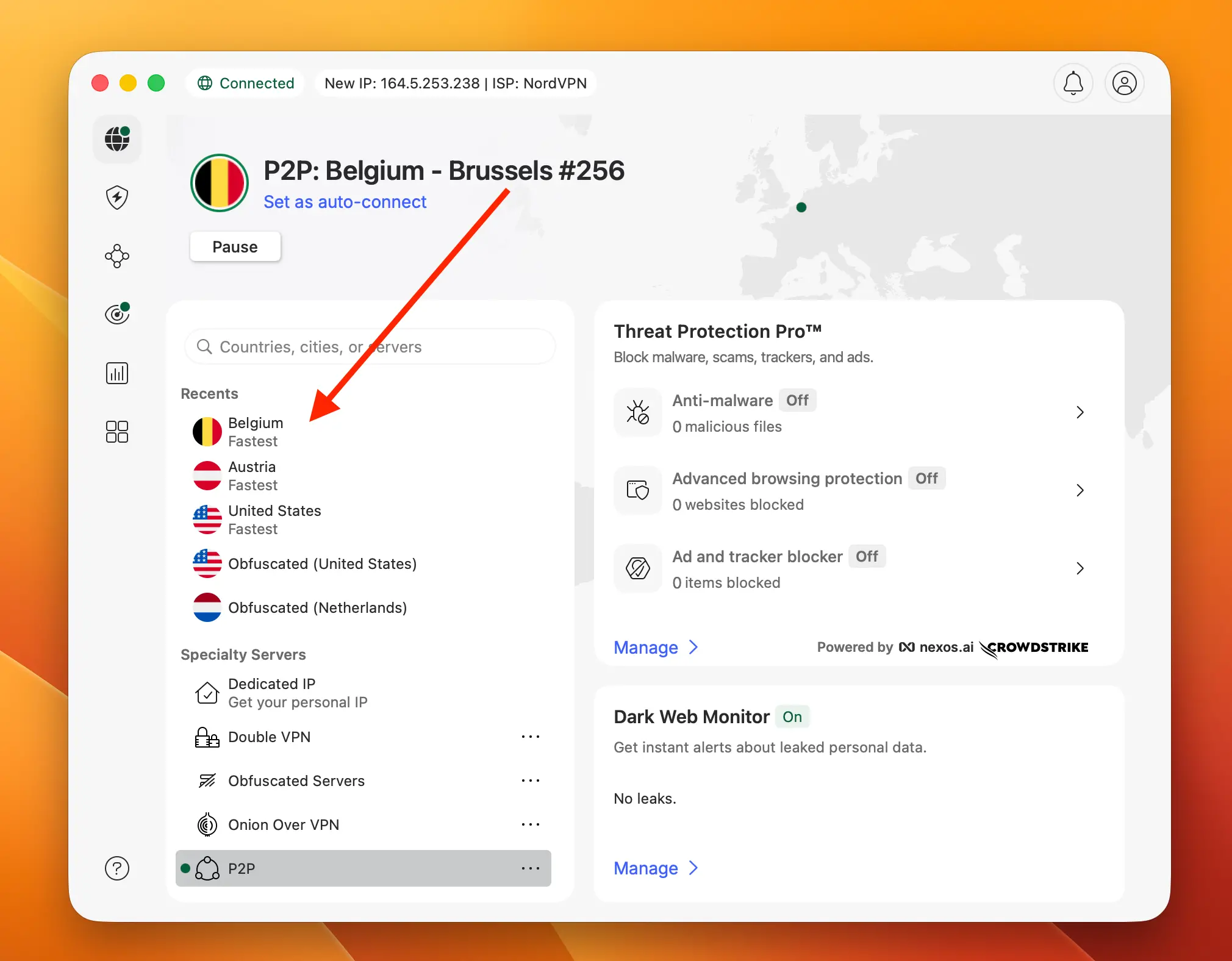NordVPN connect to Belgium | Venclikovi.com