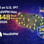 NordVPN US servers map showing 2448 real servers across multiple United States locations in 2026, highlighting nationwide coverage for streaming, banking, and secure US IP access.