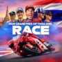 Motorcycle racing action artwork inspired by Thailand Grand Prix 2026